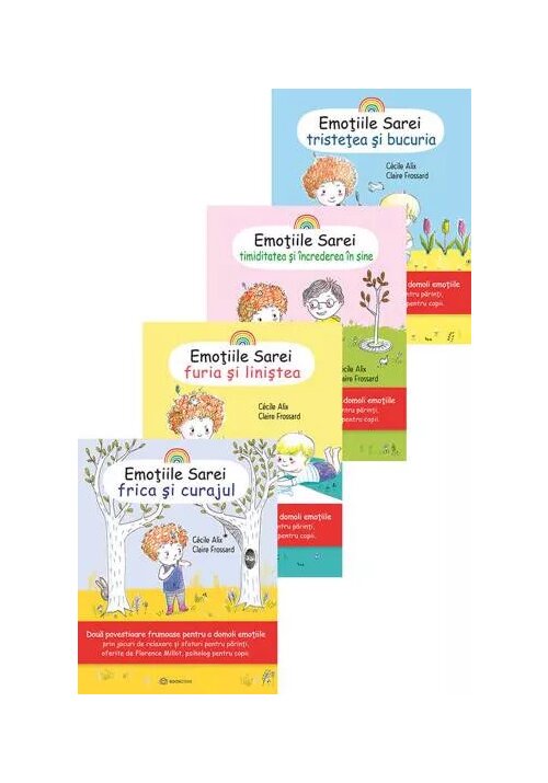 Pachet Emotiile Sarei. Set 4 carti