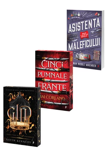 Pachet Gild + Cinci Pumnale Frante + Asistenta Maleficului. Set 3 carti