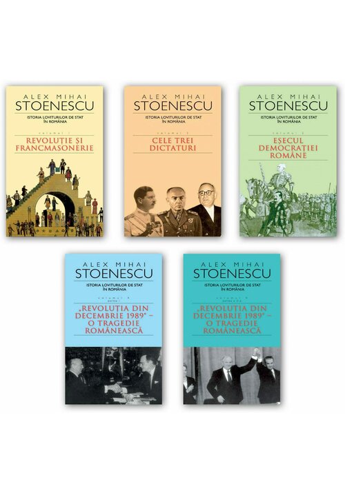 Pachet Istoria loviturilor de stat in Romania. Set 5 volume
