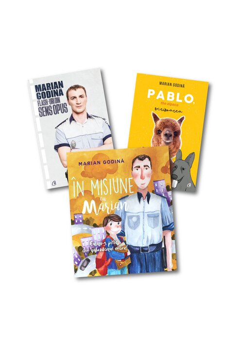 Pachet Marian Godina, Set 3 carti