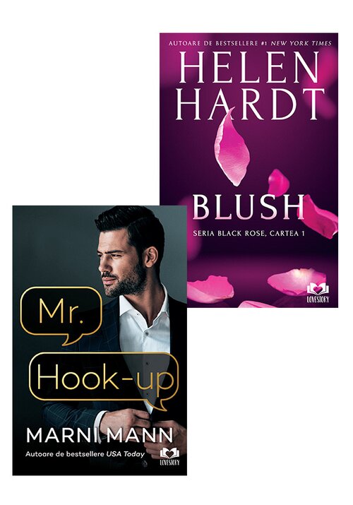 Pachet Mr. Hook-up + Blush. Set 2 carti