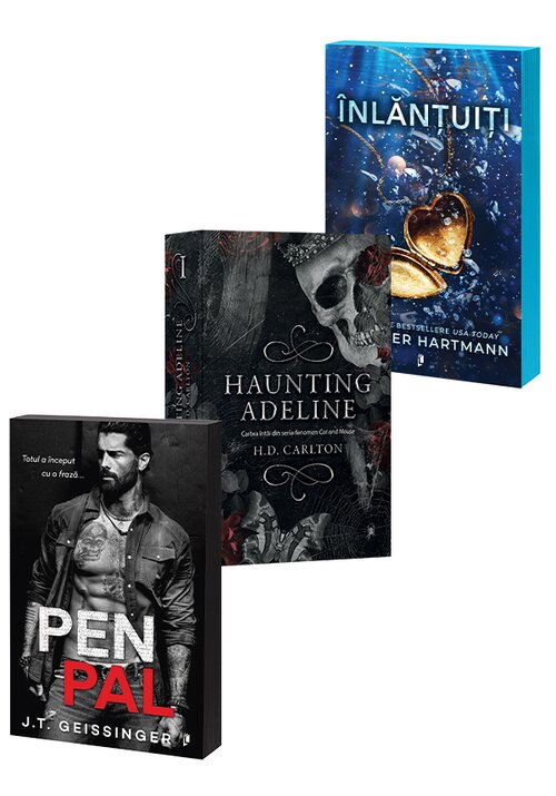 Vezi detalii pentru Pachet Pen Pal + Inlantuiti + Haunting Adeline. Set 3 carti