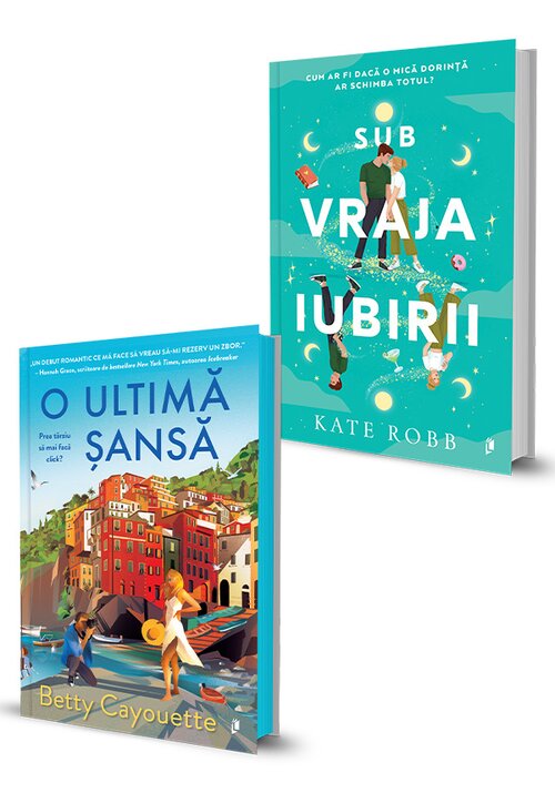 Pachet Sub vraja iubirii + O ultima sansa. Set 2 carti