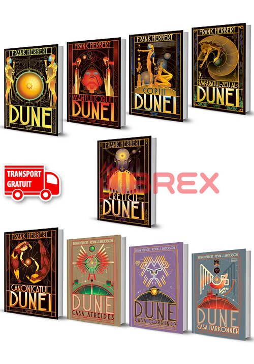 Pachet Universul Dune. Set 9 volume librex.ro poza 2022