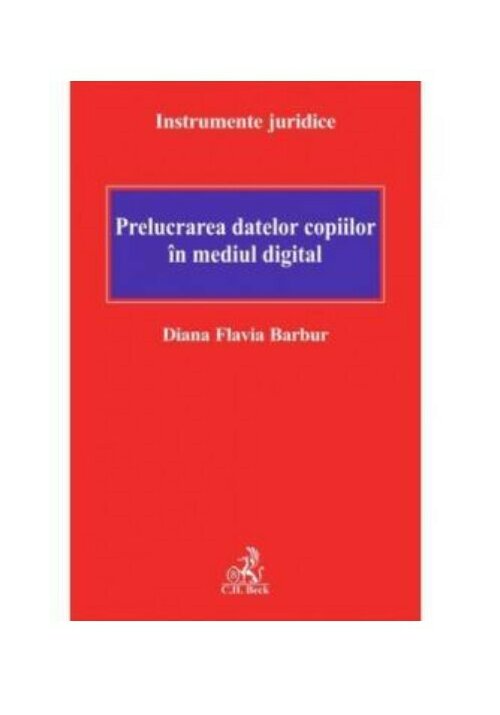 Prelucrarea datelor copiilor in mediul digital