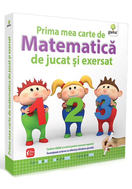 Prima mea carte de matematica de jucat si exersat