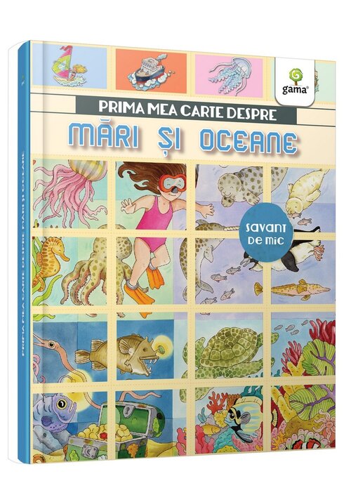 Prima mea carte despre mari si oceane