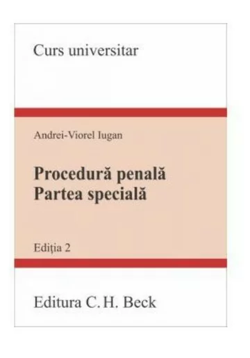 Procedura penala. Partea speciala