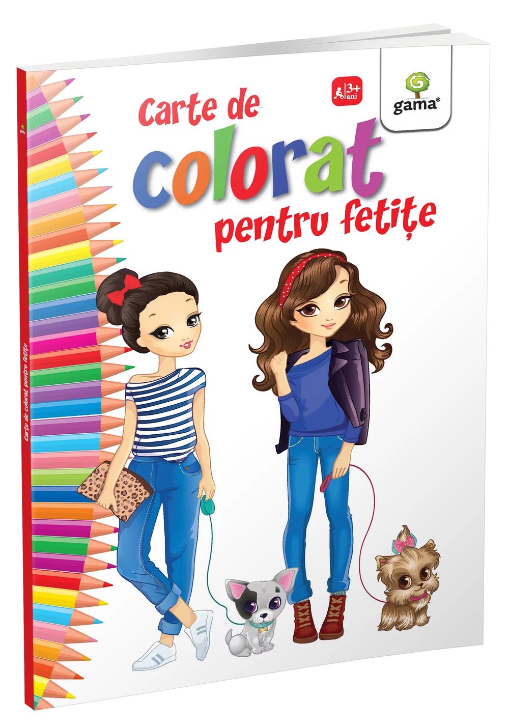Carte de colorat pentru fetite