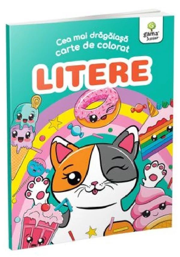 Litere / Cea mai dragalasa carte de colorat