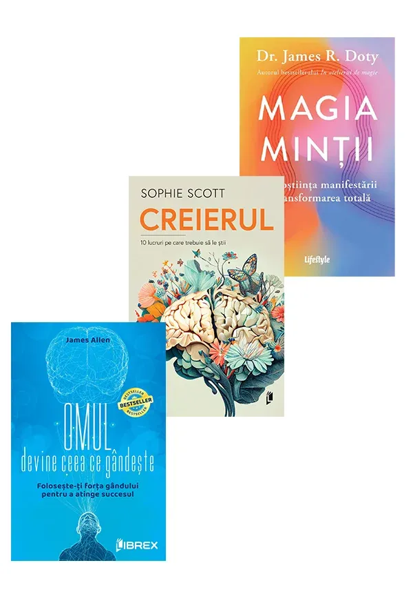 Pachet MAGIA Mintii. Set 3 carti de James Allen, Sophie Scott, Dr