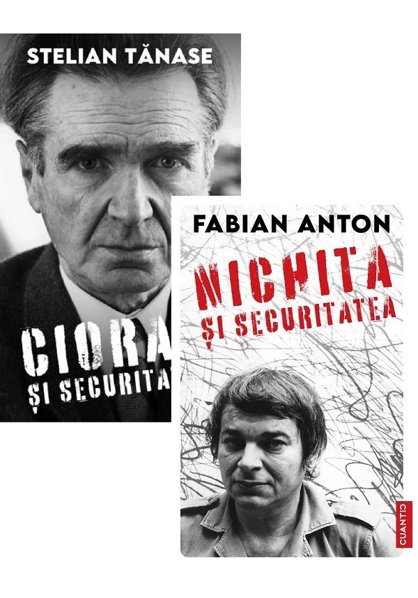 Pachet scriitori romani in dosarele Securitatii: Nichita si Cioran. Set 2 carti