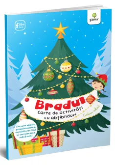 Bradul.Carte de activități cu abțibilduri