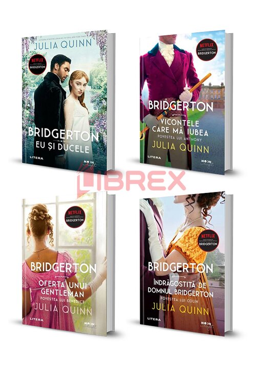 Seria bridgerton. set 4 volume