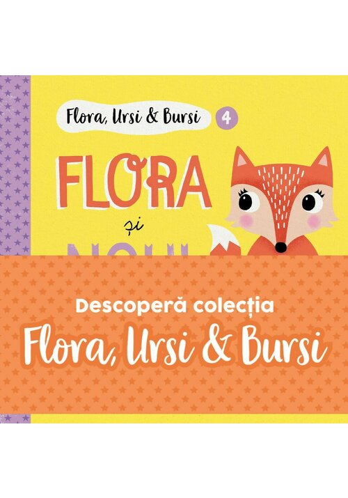 Seria flora, ursi & bursi. set 5 carti pentru copii
