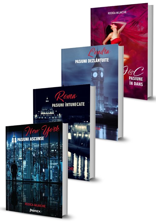 Seria pasiuni - set 4 carti
