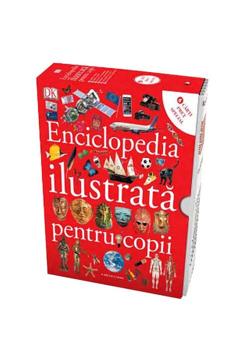 Set Enciclopedia ilustrata pentru copii (6 carti)