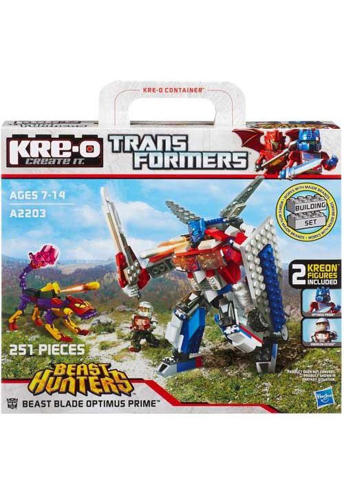 Set transformers beast hunters optimus prime