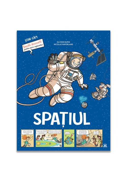 Didactica Publishing House Spatiul- Stiai ca? - Banda desenata