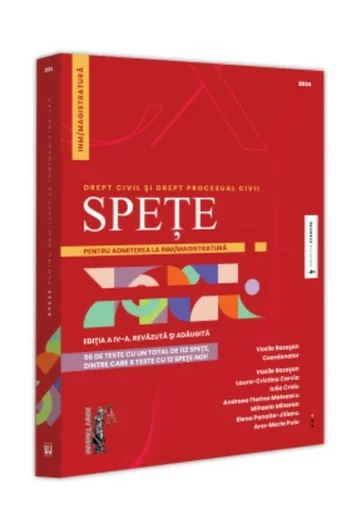 Spete pentru admiterea la INM/magistratura. Drept civil si drept procesual civil