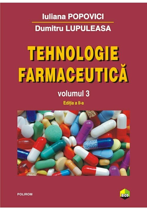 Tehnologie farmaceutica. Volumul III librex.ro poza 2022