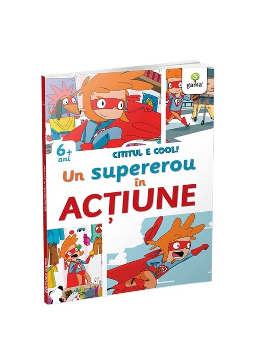 Un supererou in actiune/Cititul e cool