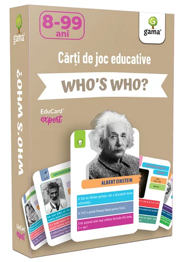 Who's Who. Carti de joc educative