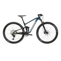 Bicicleta Full Suspension Kross Earth 2.0 PP, 29 inch, turquoise / black / silver / glossy