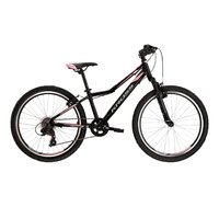 Bicicleta Kross Lea Jr. 1.0 black / grey / pink / glossy