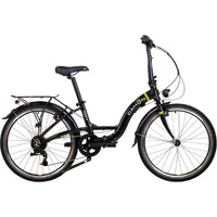 Bicicleta Pliabila Dahon Briza D8 – Black, Roti 24 Inch