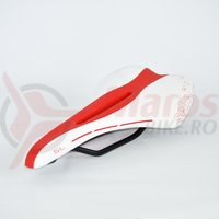 Sa Selle Italia SL Flow Fec Alloy HCI alb/rosu