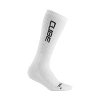 Sosete Cube Socks After Race High Cut Logo Alb/Negru