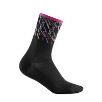 Sosete Cube Socks High Cut Blackline Black Albastru/Mov