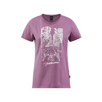 Tricou Cube Organic Ws T-Shirt Fichtelmountains Berry
