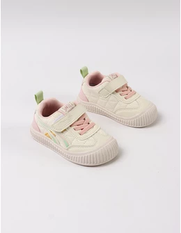Adidasi baby confort Snile Girl, cu roz