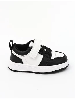 Adidasi Leonard model alb-negru 2