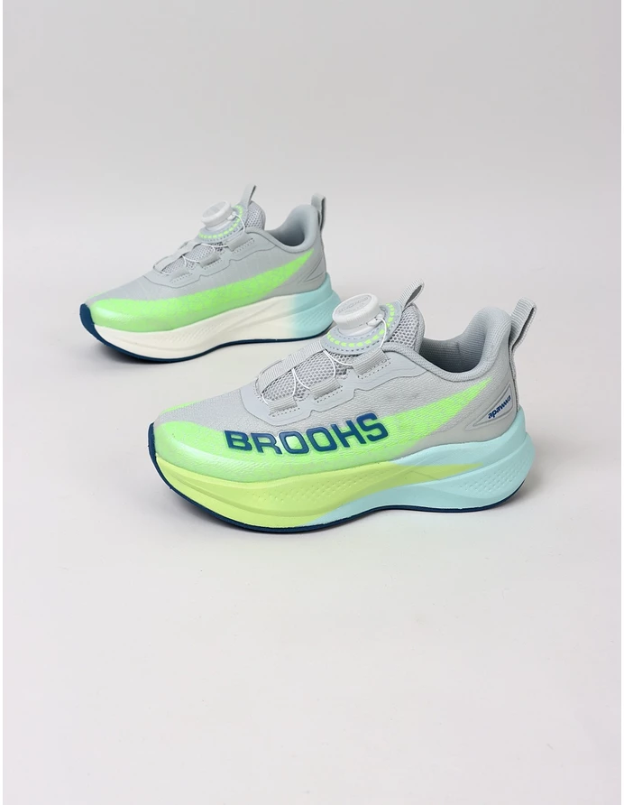 Adidasi Sport, Twist-On, BrooHS Fashion 2.0, gri-verde picture - 2