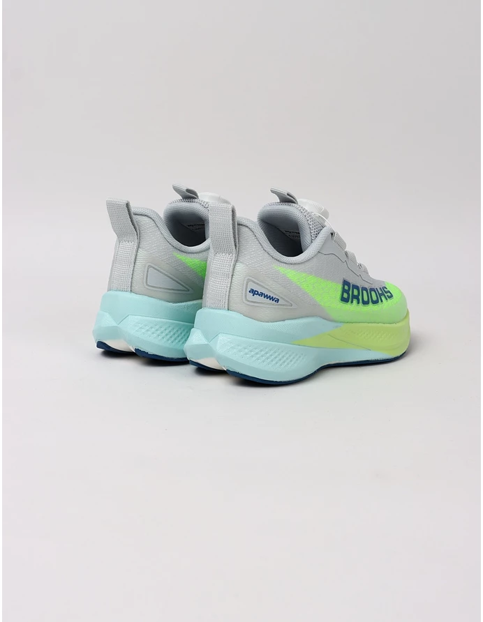 Adidasi Sport, Twist-On, BrooHS Fashion 2.0, gri-verde picture - 5