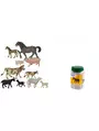 Animale domestice cu puii set de 10 figurine - Miniland 4