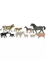 Animale domestice cu puii set de 10 figurine - Miniland 5
