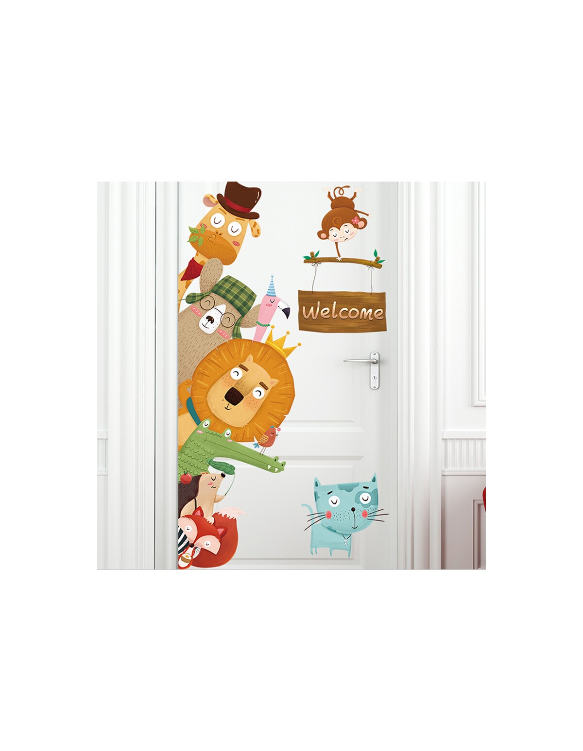 Autocolant de perete WELCOME 80x140cm