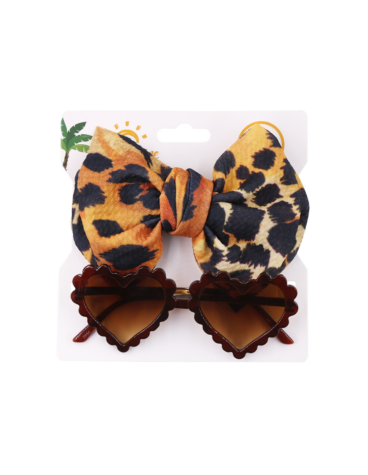 Bentita cu ochelari SUN-FLOWER negru-galben