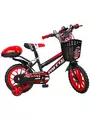 Bicicleta copii MITO BadKid, roti 15  , negru rosu, 4-6 ani 1