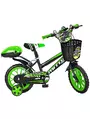 Bicicleta copii MITO BadKid, roti 15  , negru verde, 4-6 ani 1