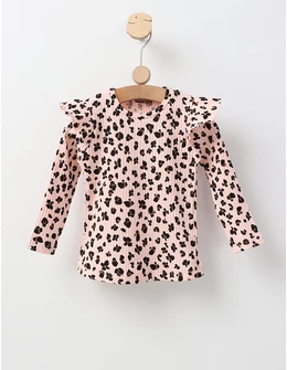 Bluza cu Animal Print, model corai