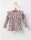 Bluza cu Animal Print, model roz picture - 1