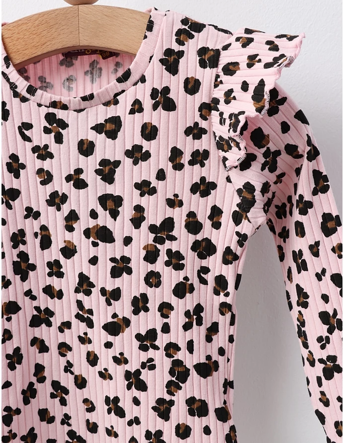 Bluza cu Animal Print, model roz picture - 2