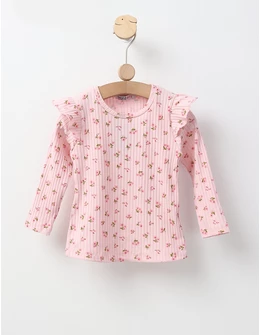 Bluza cu Floricele, model roz