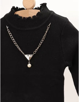 Bluza fetite Raluca negru