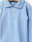 Bluza stil Polo Junior bleu picture - 2